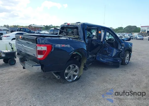 2022 Ford F-150 King Ranch z USA, uszkodzony, nr VIN 1FTFW1E57NFB17064